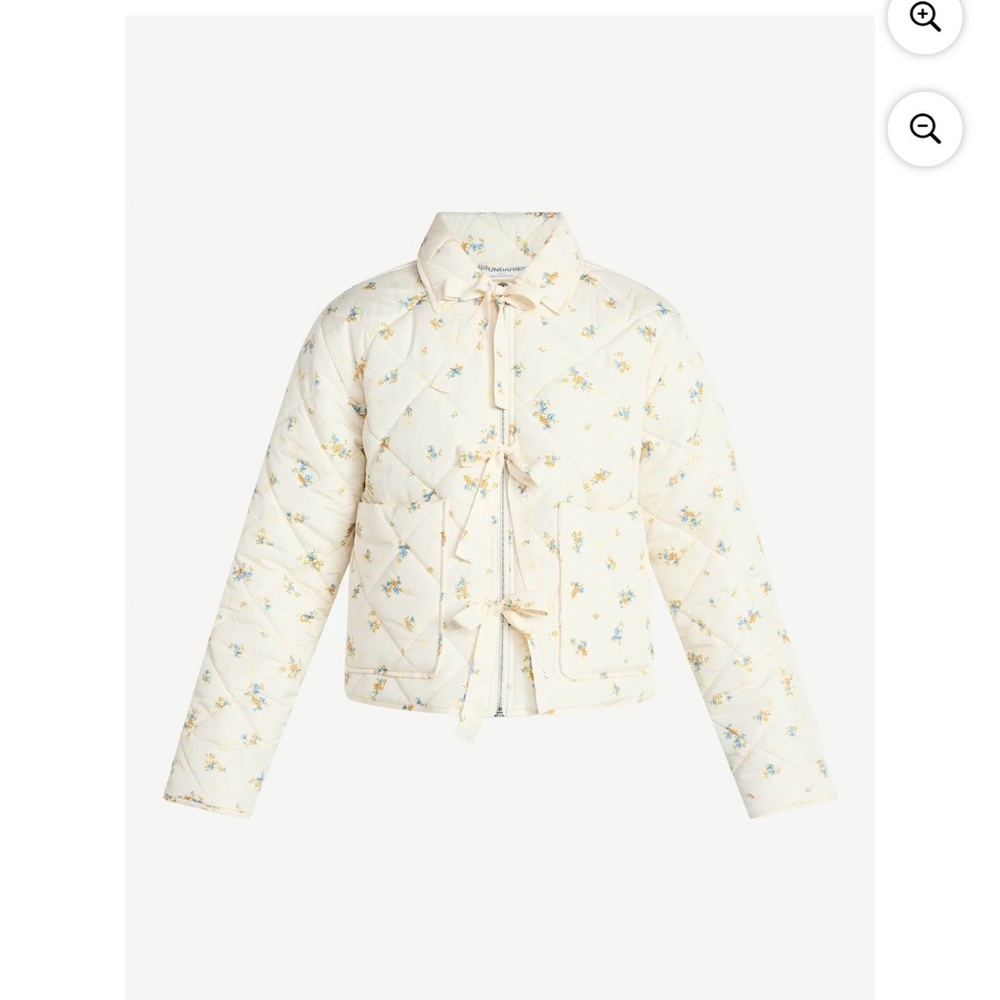 Boundaries Quilted Bow Jacket, Women's XXS-XXL - Picture 8 of 9